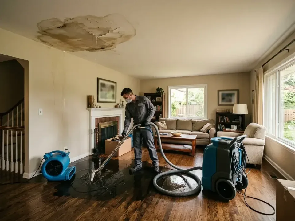 attic-pipe-burst-ceiling-drip-008 — frequently asked questions, Water Damage Restoration & Carpet Care in Wyndmoor, PA